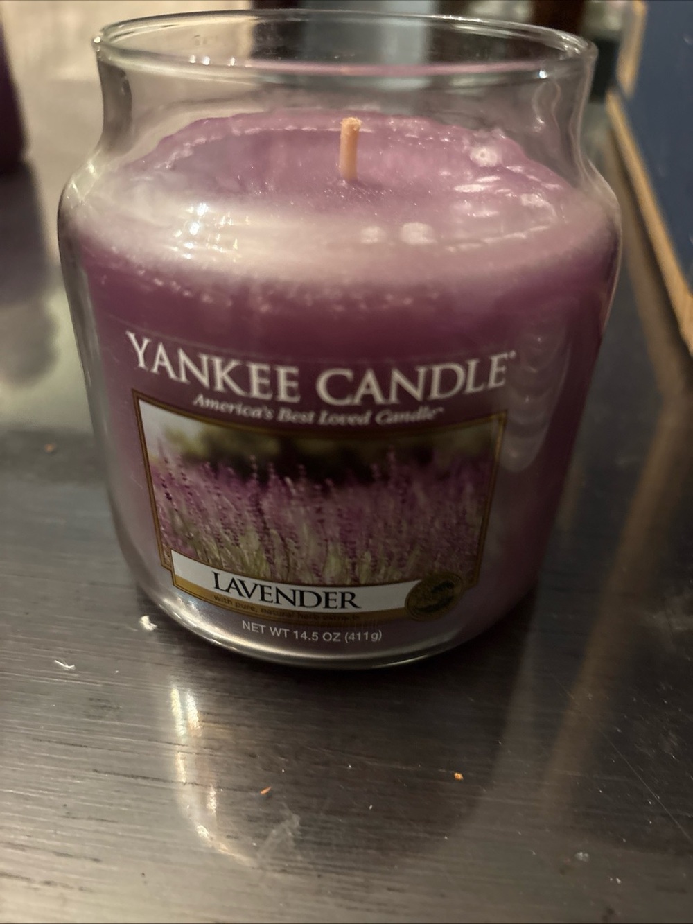 Yankee Candle RARE Lavender Jar Candle - 14.5 oz - Picture 5 of 9
